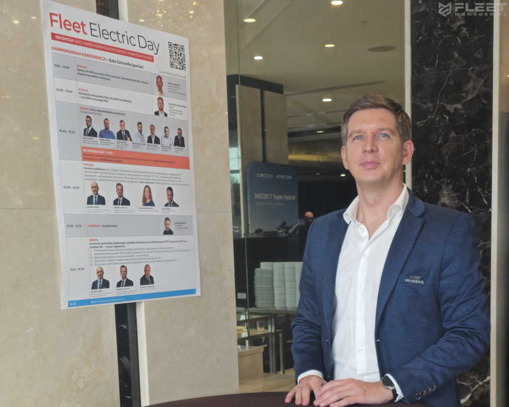 FleetManager.PL gościem Fleet Electric Day Rafał Noga