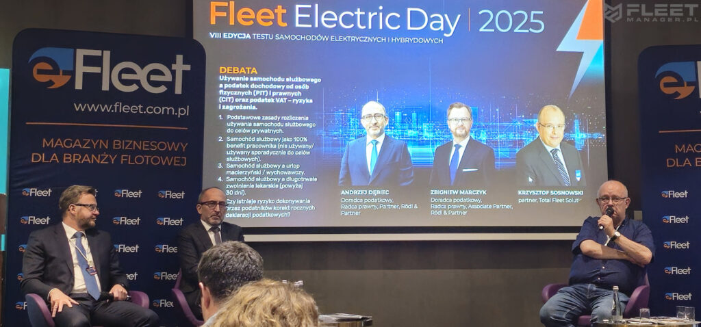 FleetManager.PL gościem Fleet Electric Day dyskusja podatkowa